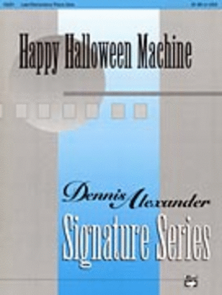 Book cover for Happy Halloween Machine