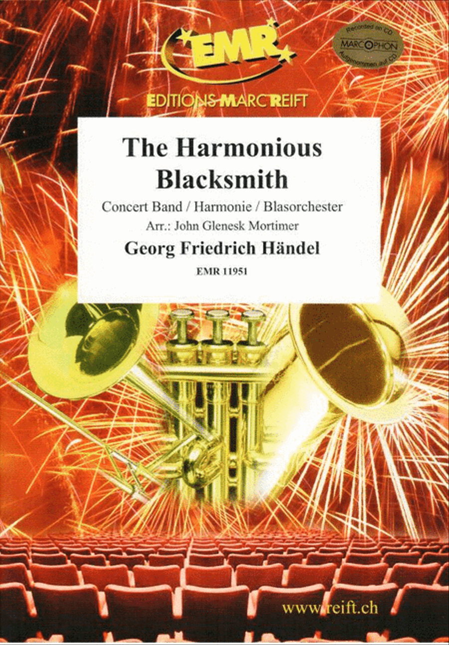 The Harmonious Blacksmith Concert Band scores gallery preview page 1
