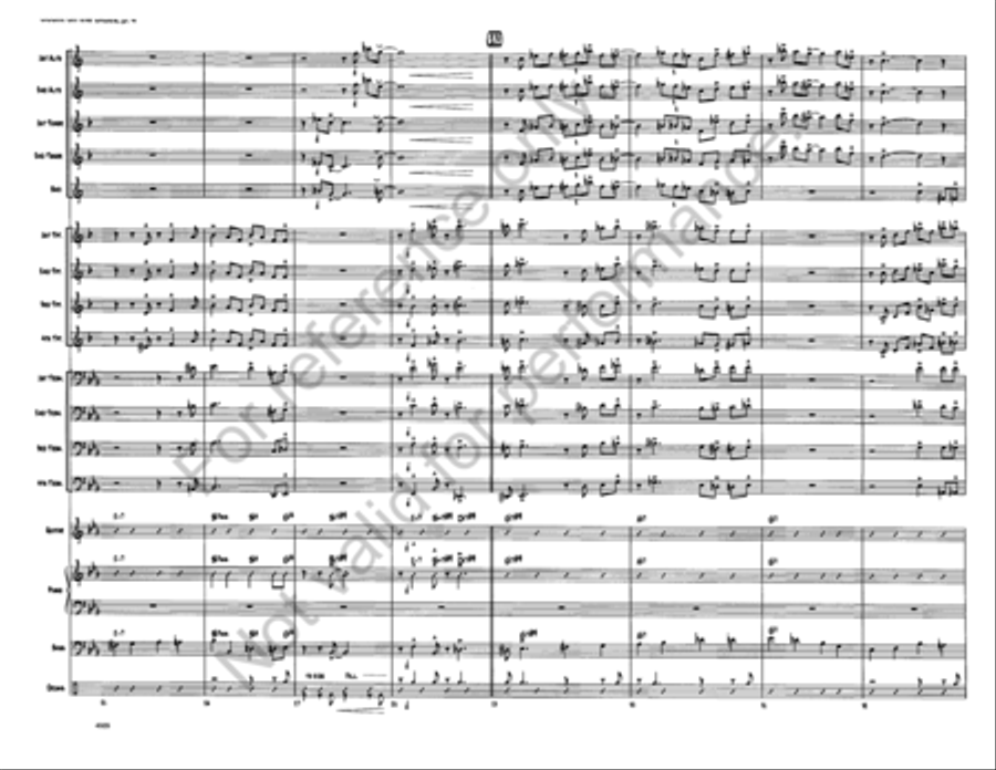 Count on the Blues Jazz Ensemble scores gallery preview page 5