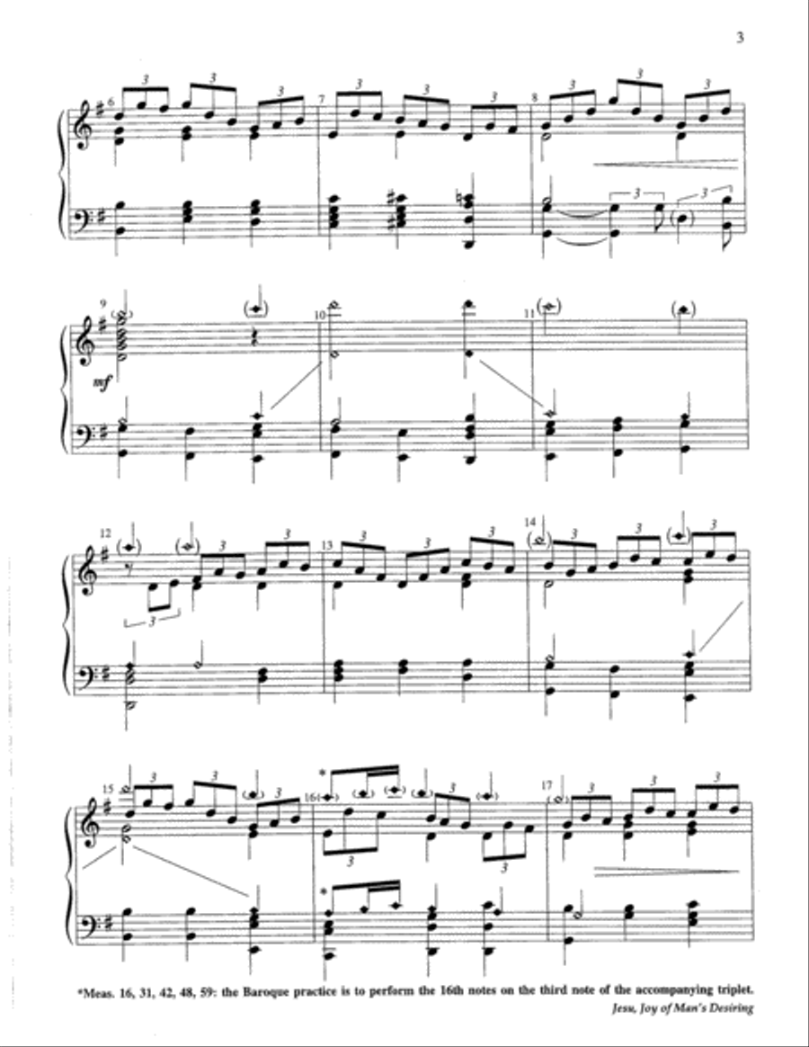 Jesu, Joy of Man's Desiring 5-Octaves scores gallery preview page 10