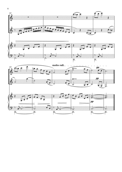 Reimagined : Bach in C in 3 (Trios 1 & 2 for piano, clarinet and flute) image number null