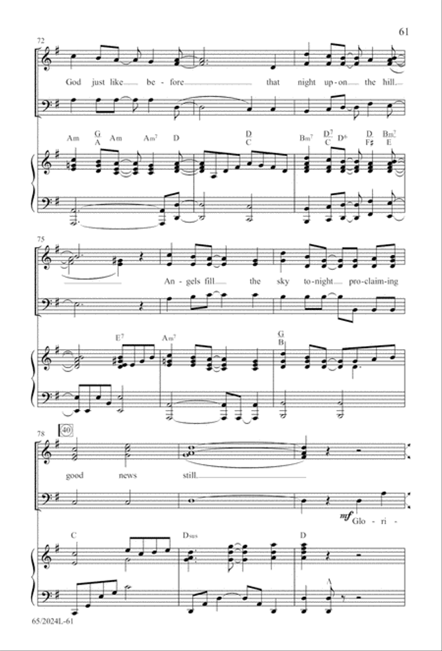 Child of Hope 3-Part scores gallery preview page 62