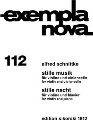 Book cover for Stille Musik and Stille Nacht
