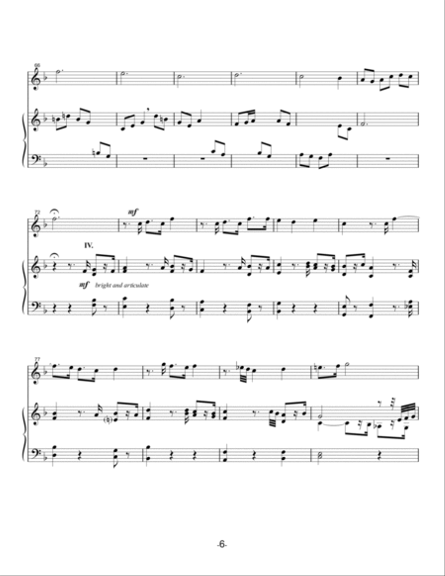 Bromley Variations Small Ensemble scores gallery preview page 6