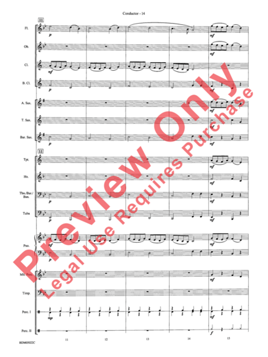 Belwin Beginning Band Kit #1 Concert Band scores gallery preview page 17