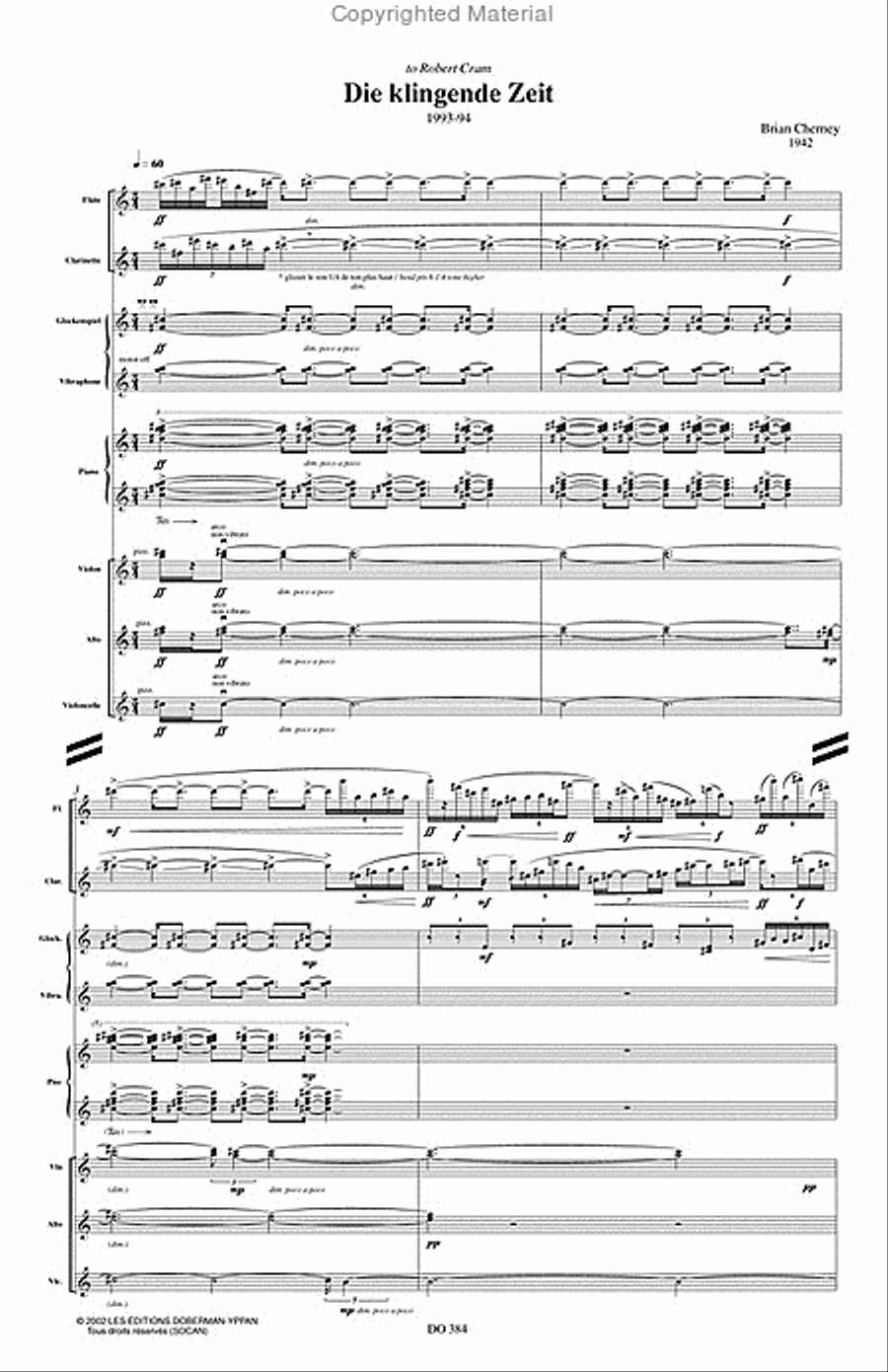 Die klingende Zeit Score scores gallery preview page 2