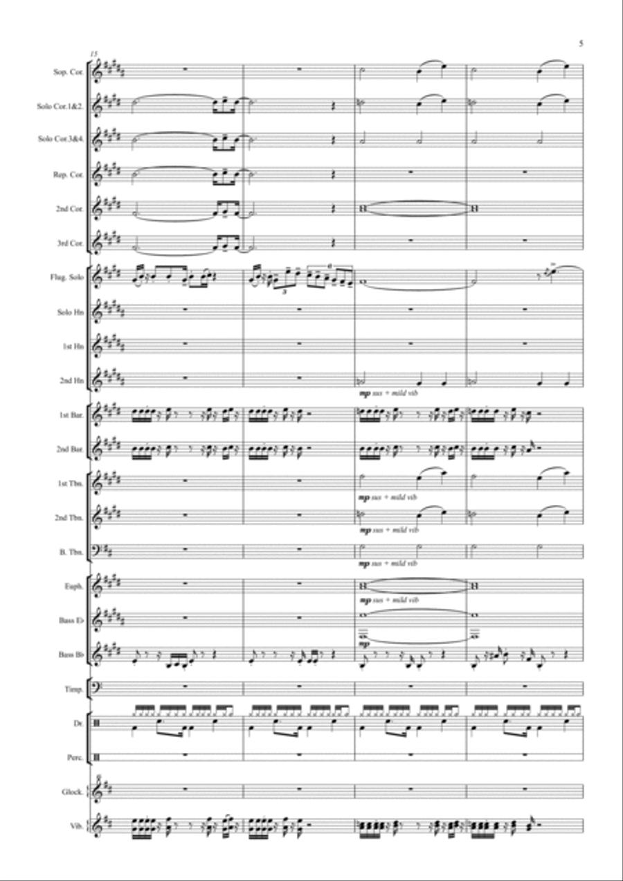 Mornin' B-Flat Trumpet scores gallery preview page 5
