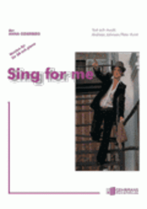 Book cover for Sing for me