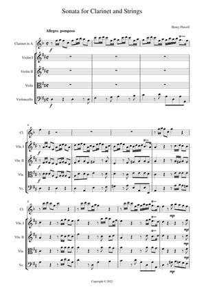 Sonata For Clarinet and Strings