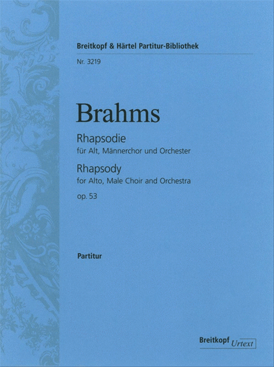 Rhapsody Op. 53 TTBB scores gallery preview page 1