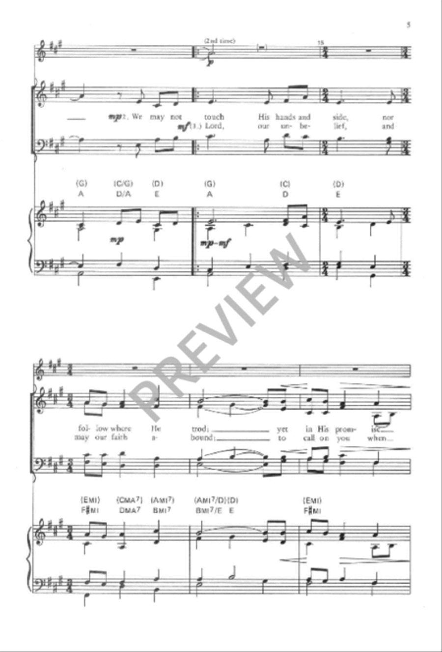 We Walk By Faith We Walk By Faith 4-Part scores gallery preview page 6