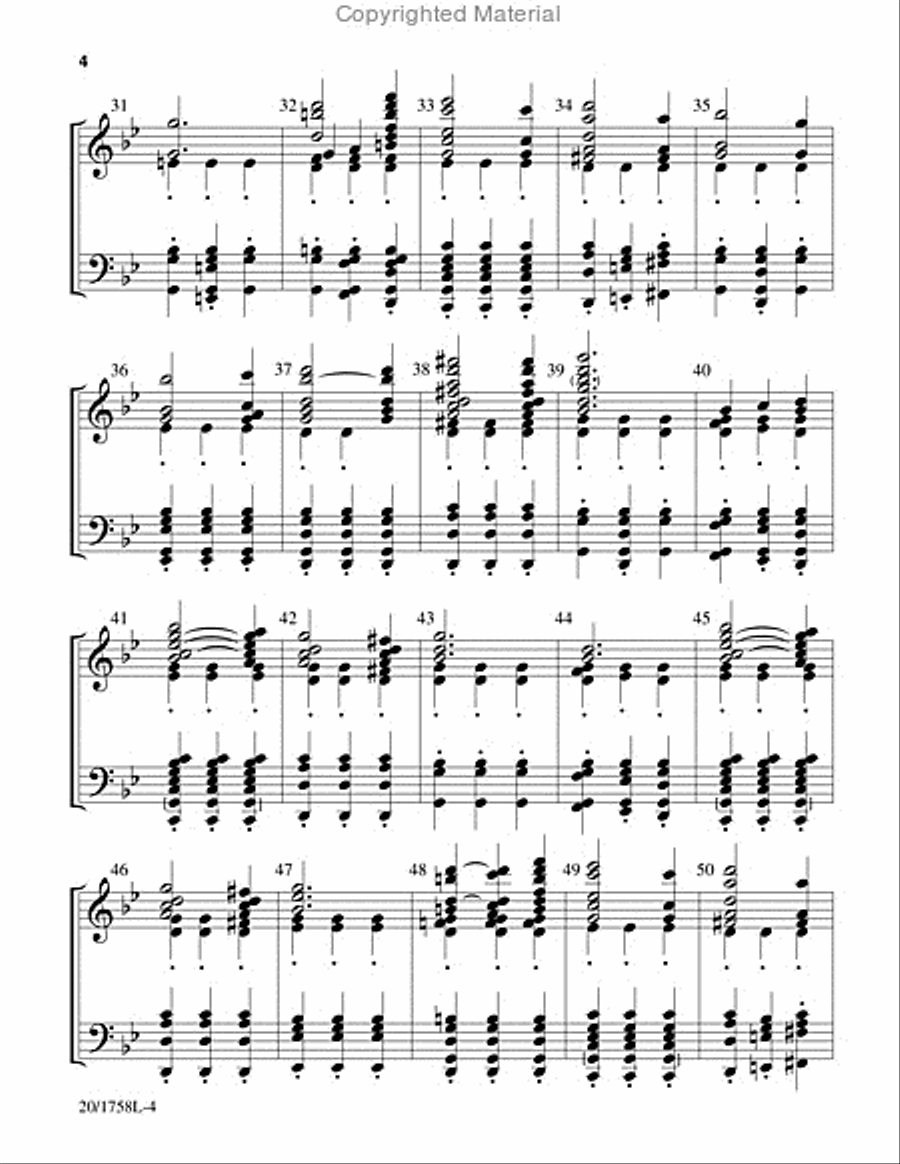 Masters In This Hall 5-Octaves scores gallery preview page 4