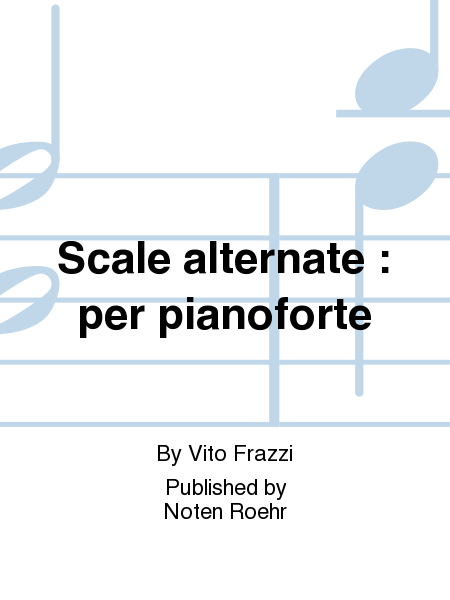 Scale alternate : per pianoforte
