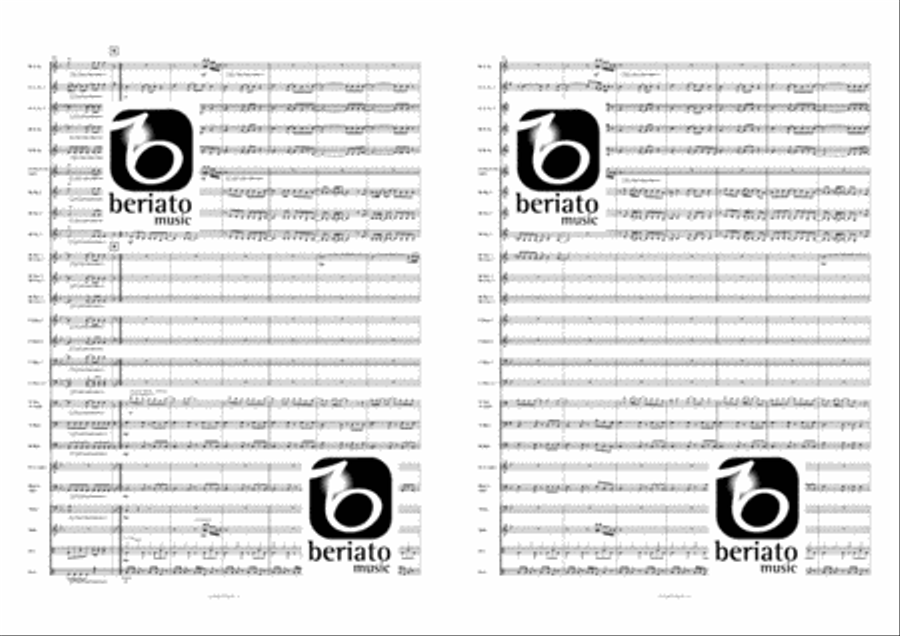 Baker Street Fanfare Band scores gallery preview page 4