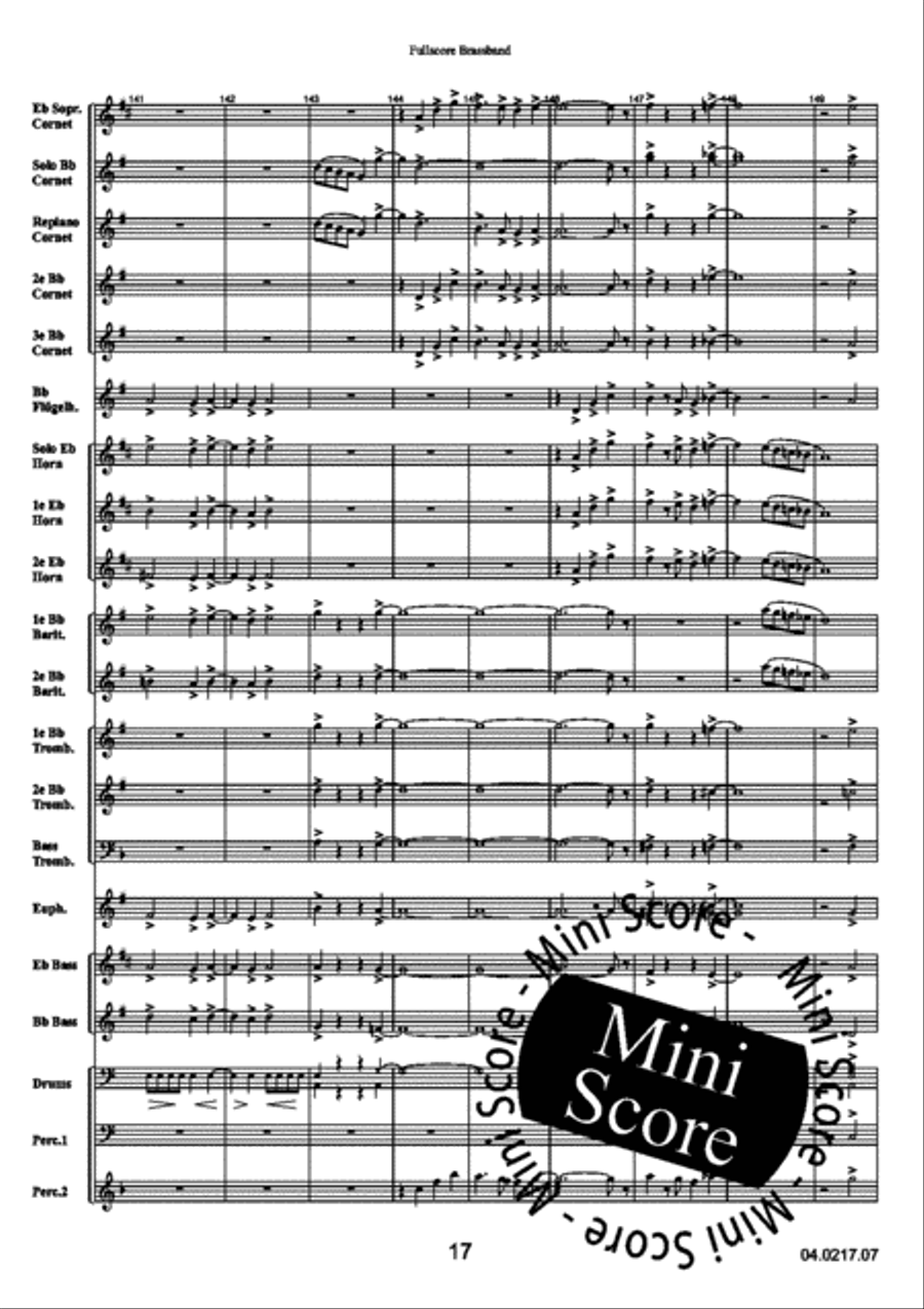 For Fans Only Brass Band scores gallery preview page 19
