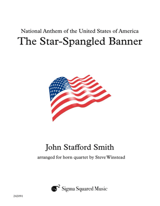 Book cover for The Star-Spangled Banner for French Horn Quartet