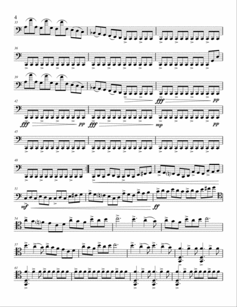 Lumen-for cello and piano Piano scores gallery preview page 4