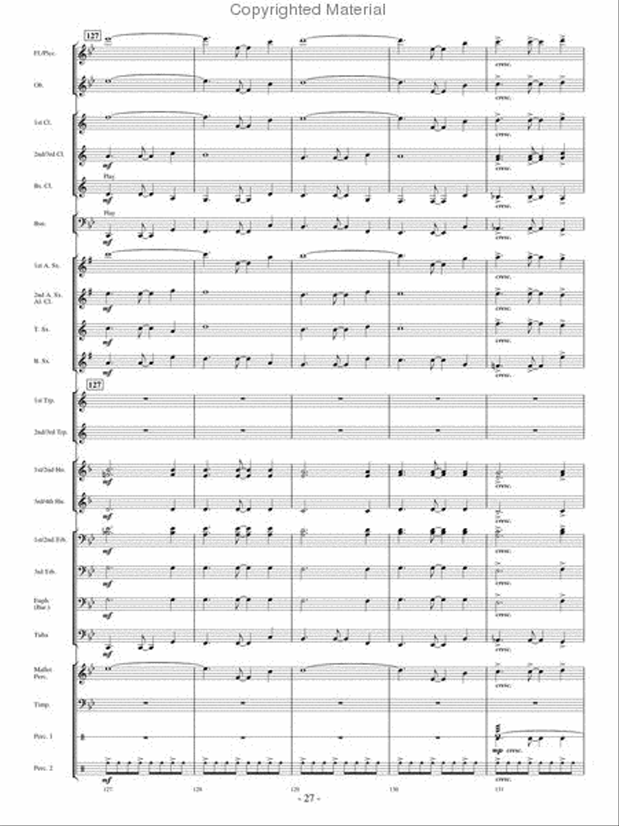Ascentium Ascentium Concert Band scores gallery preview page 26
