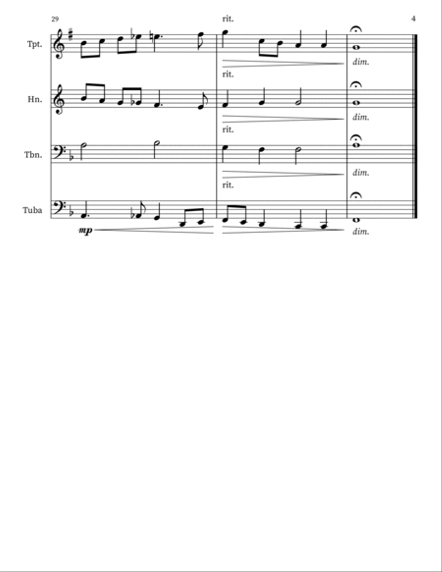 Ballad of the Trees Ballad of the Trees Small Ensemble scores gallery preview page 4