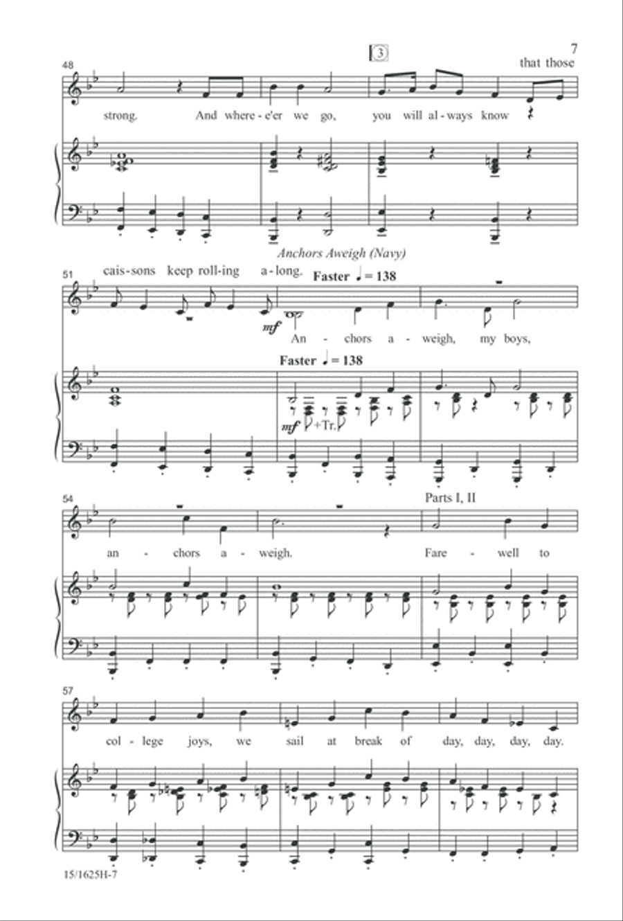 A Patriotic Salute A Patriotic Salute 2-Part scores gallery preview page 7
