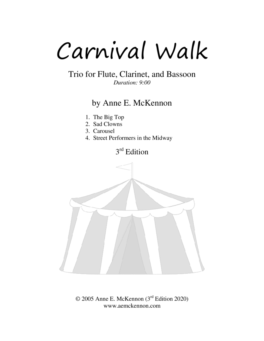 Carnival Walk (Fl-Cl-Bsn)