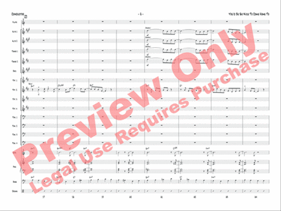 You'd Be So Nice to Come Home To Jazz Ensemble scores gallery preview page 29