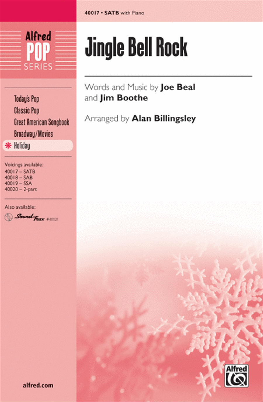 Jingle Bell Rock 4-Part scores gallery preview page 1