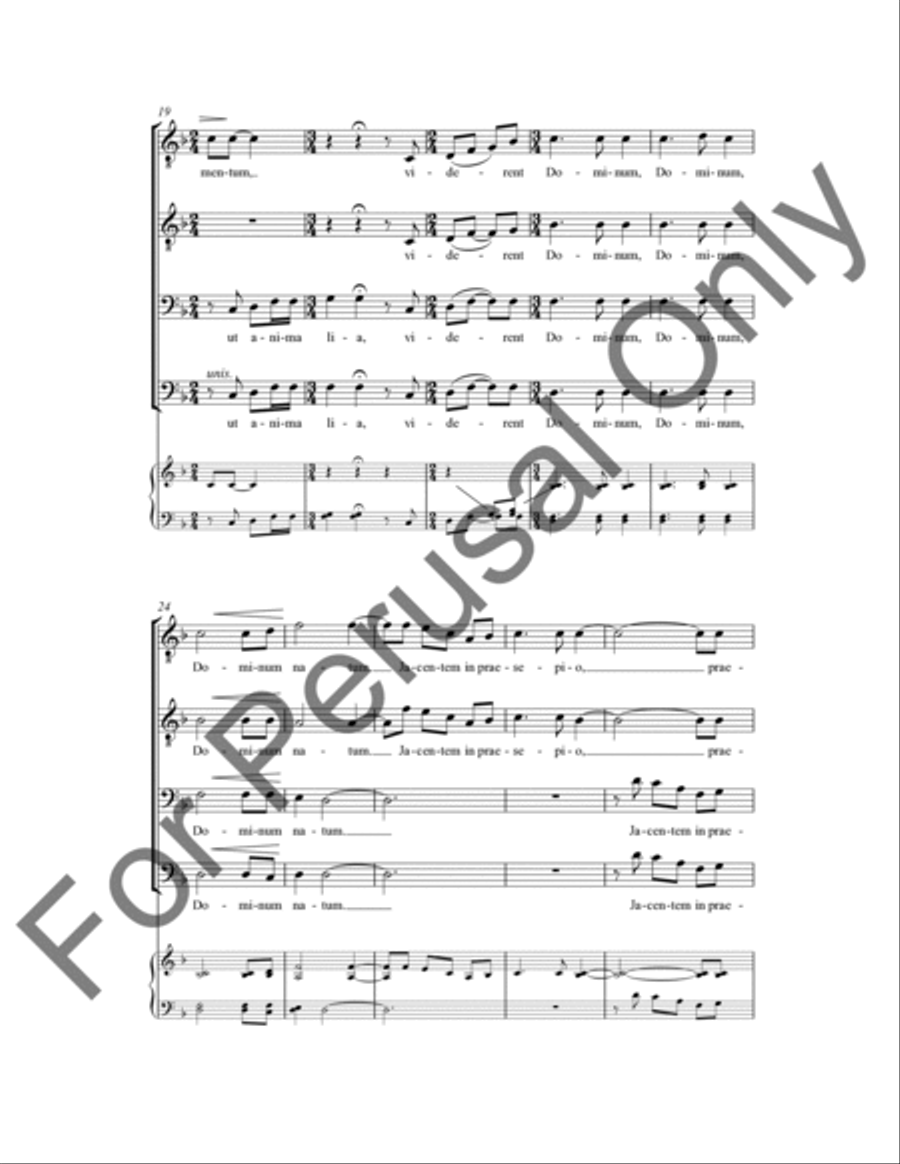 O Magnum Mysterium TTBB scores gallery preview page 4