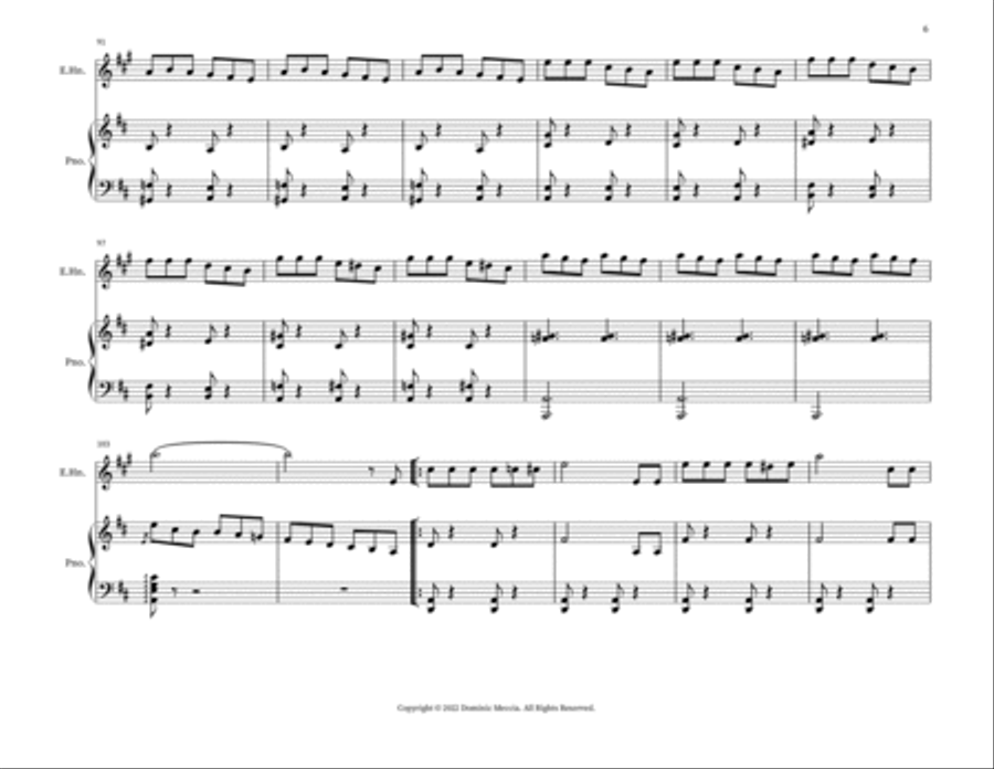 My Name Is John Wellington Wells English Horn scores gallery preview page 6