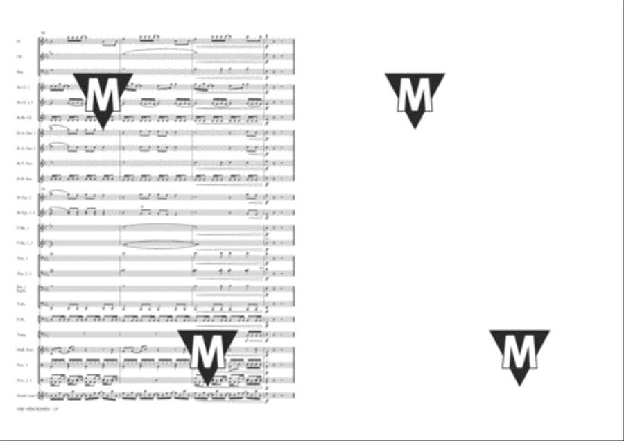 Nie Vergessen Concert Band scores gallery preview page 13