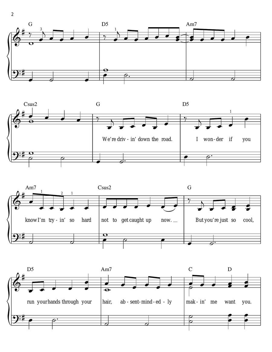 Fearless Easy Piano scores gallery preview page 2
