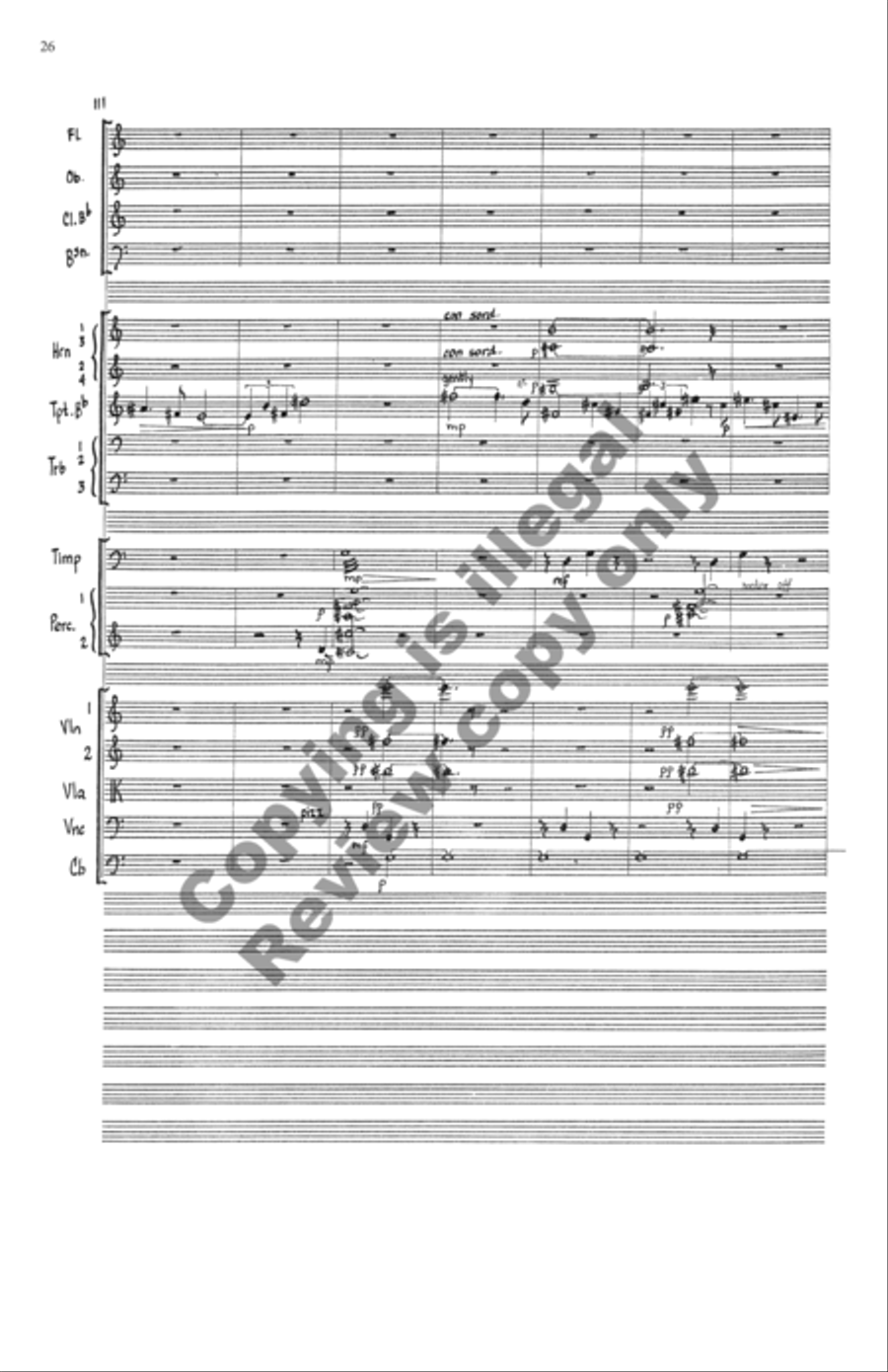 Deep Summer Music Full Orchestra scores gallery preview page 40