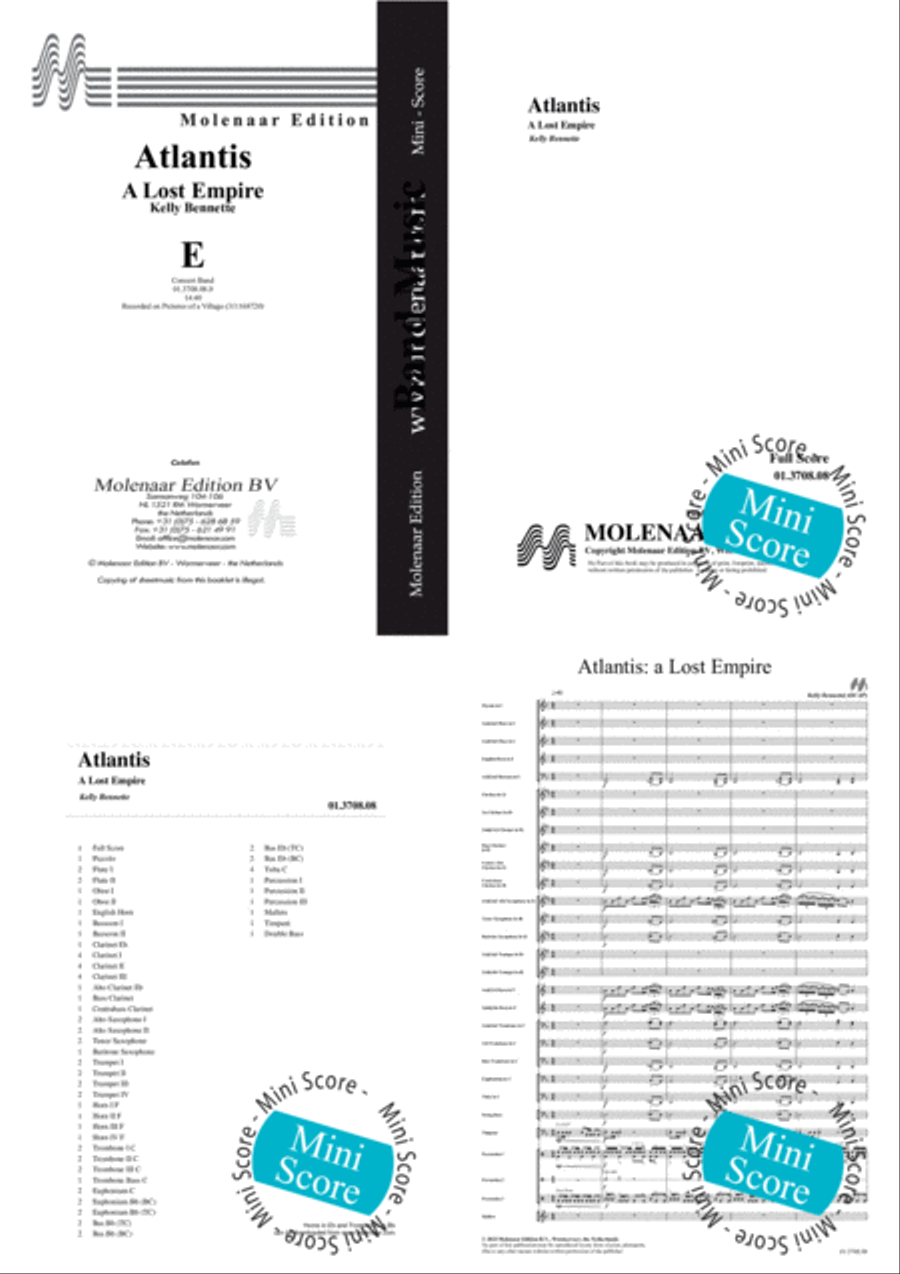 Atlantis Atlantis Concert Band scores gallery preview page 2
