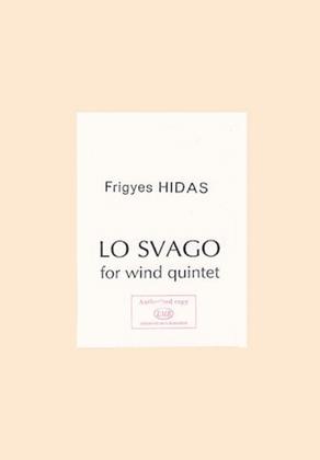 Lo Svago(quintet #2):sc&pts