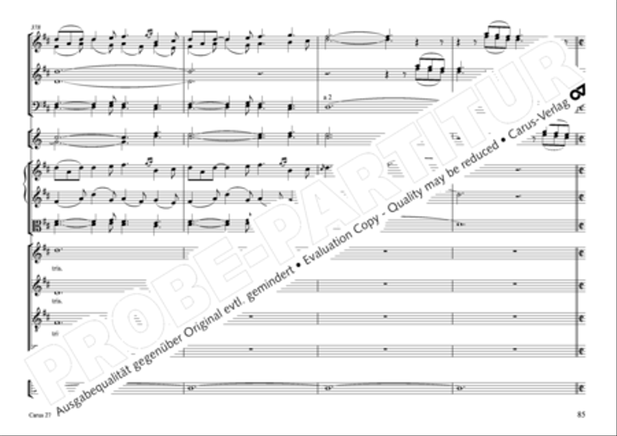 Messa per il Santissimo Natale 4-Part scores gallery preview page 76