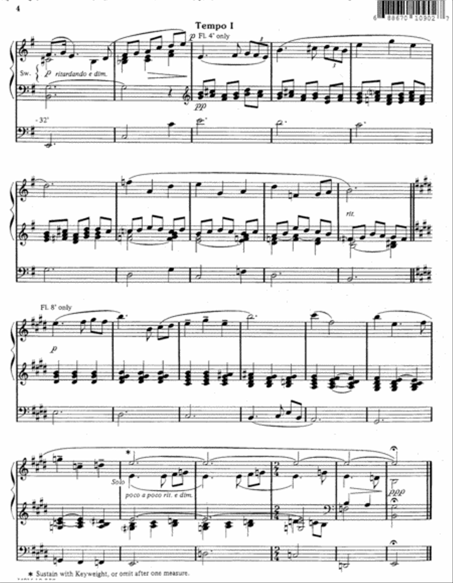Aria Organ scores gallery preview page 3
