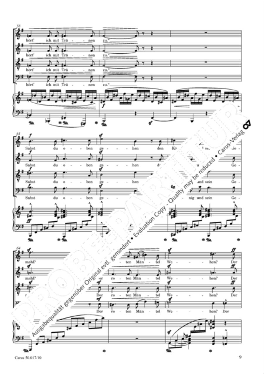 Das Schloss am Meer 4-Part scores gallery preview page 10