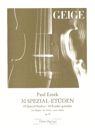 Book cover for 30 Spezial-Etuden