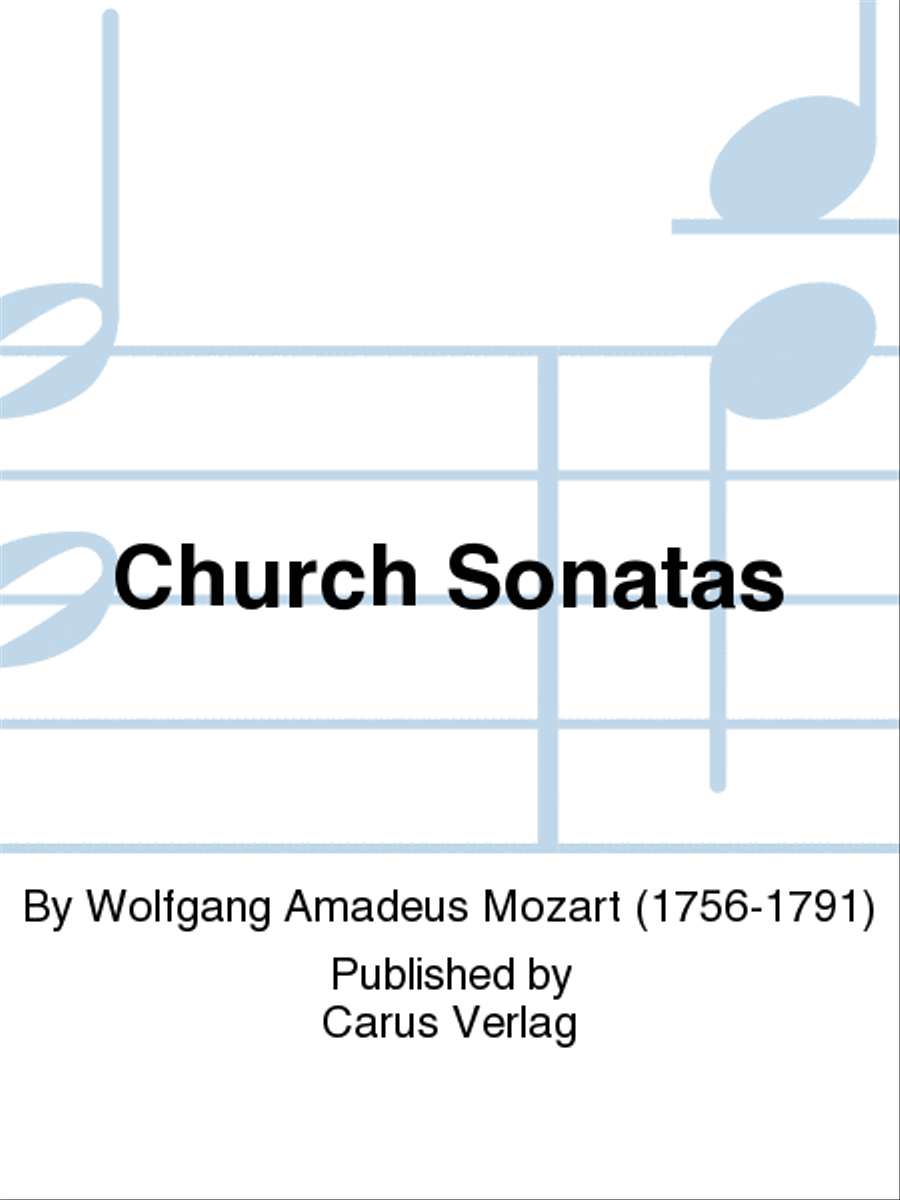 Church Sonatas Violin scores gallery preview page 1
