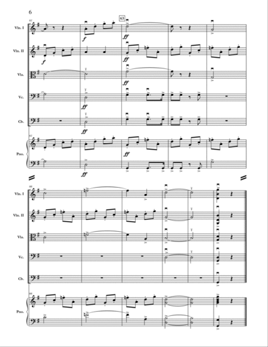The Planets: Jupiter: I Vow to Thee, My Country Orchestra scores gallery preview page 7