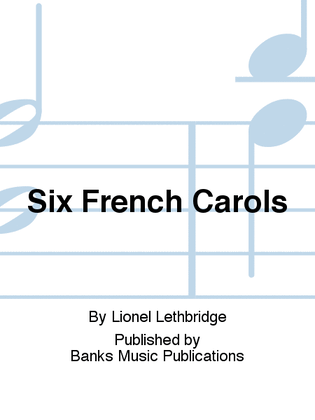 Book cover for Six French Carols
