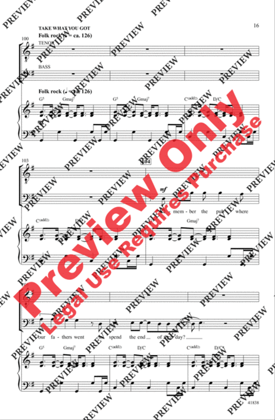 Kinky Boots - SoundTrax CD (CD only) Choir scores gallery preview page 15