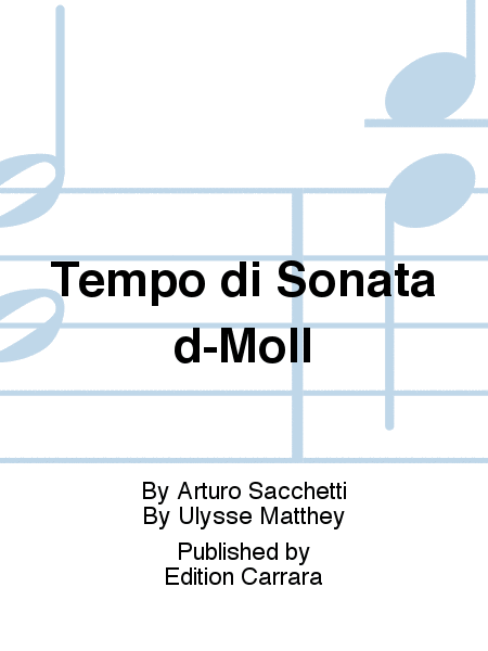 Tempo di Sonata d-Moll