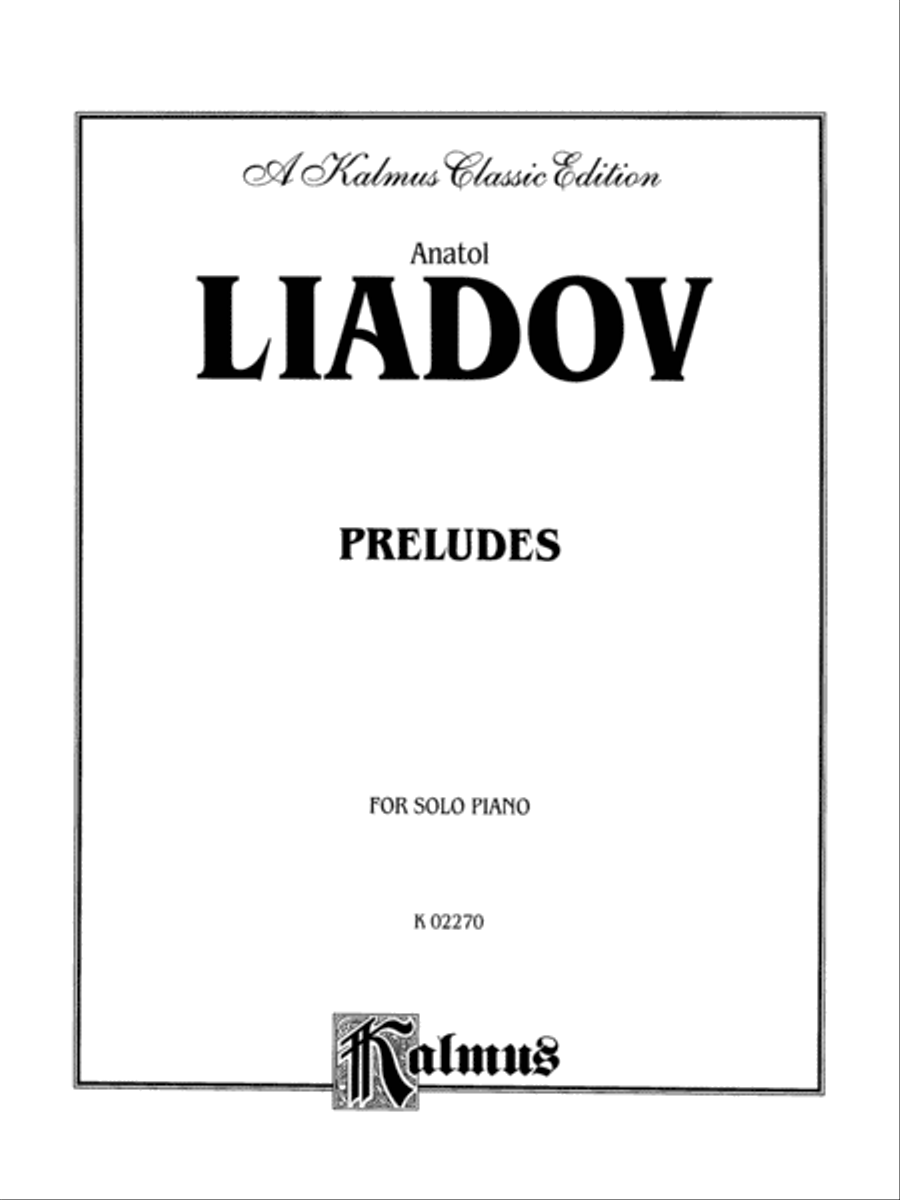 Preludes Piano Solo scores gallery preview page 2