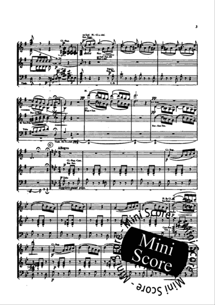 Ouverture Romantique Ouverture Romantique Concert Band scores gallery preview page 4