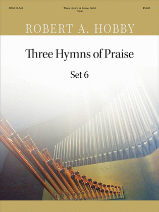 Book cover for Three Hymns of Praise, Set 6