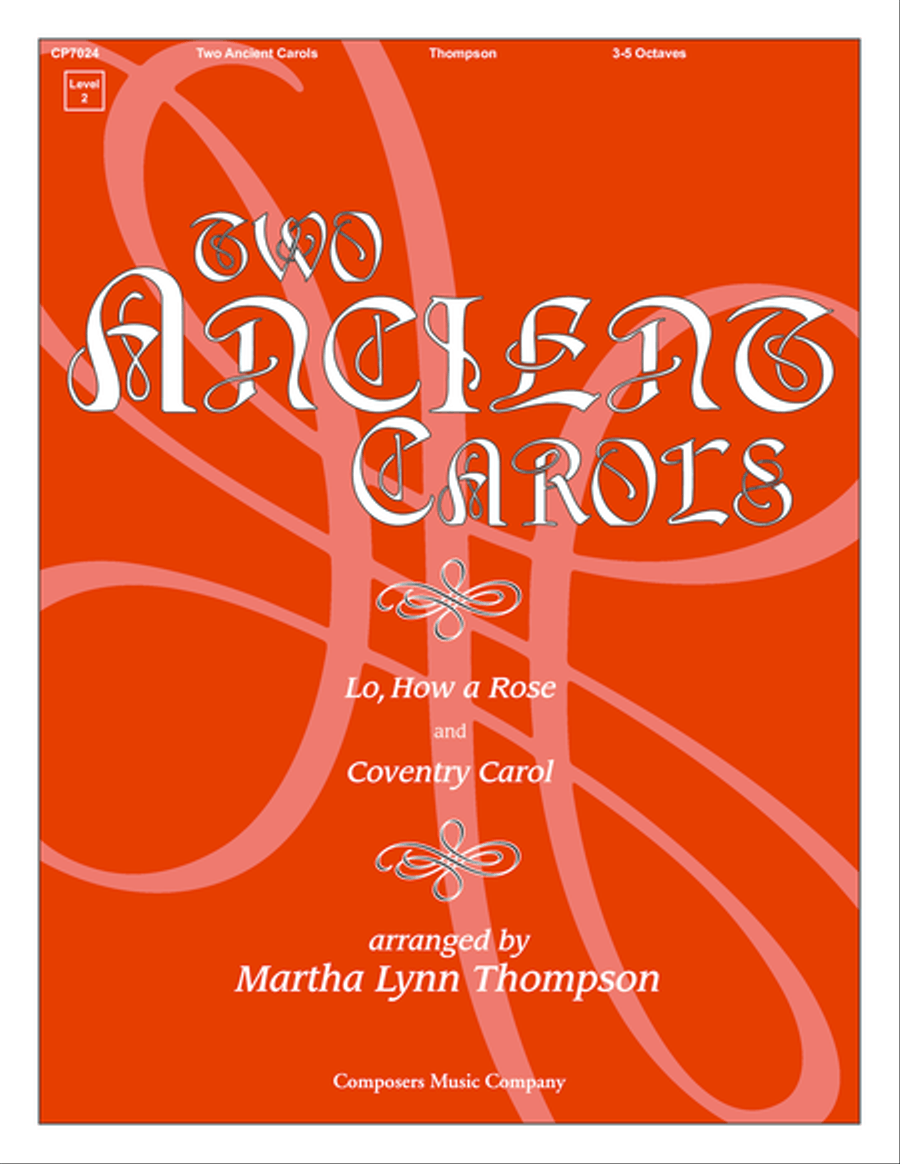 Two Ancient Carols 5-Octaves scores gallery preview page 1