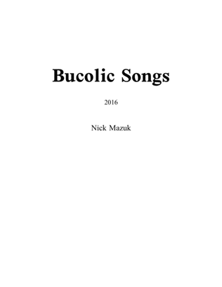 Bucolic Songs (score)