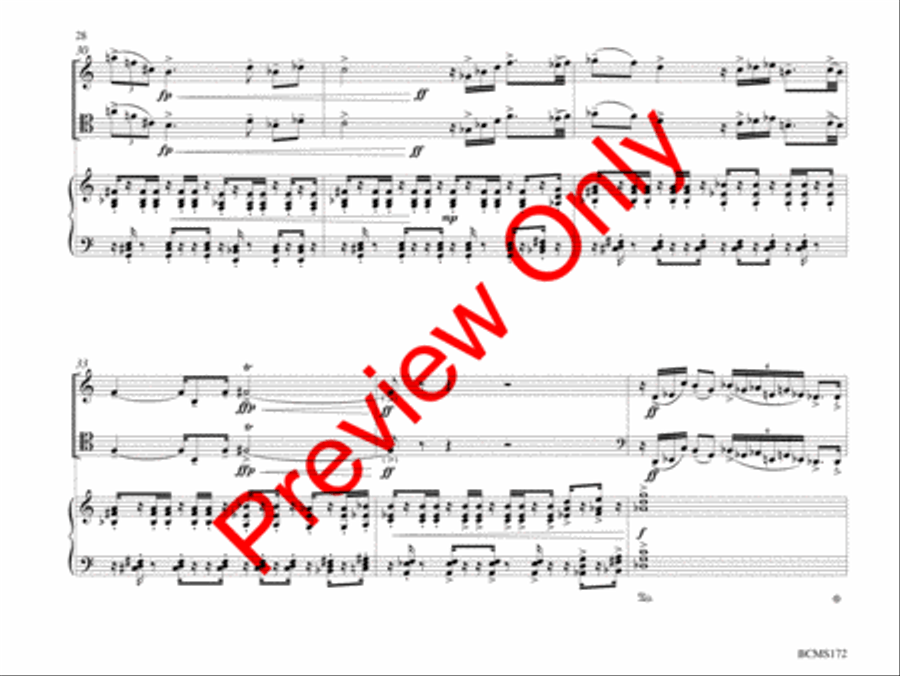 Journey Toward the Eternal Flame Bassoon scores gallery preview page 29