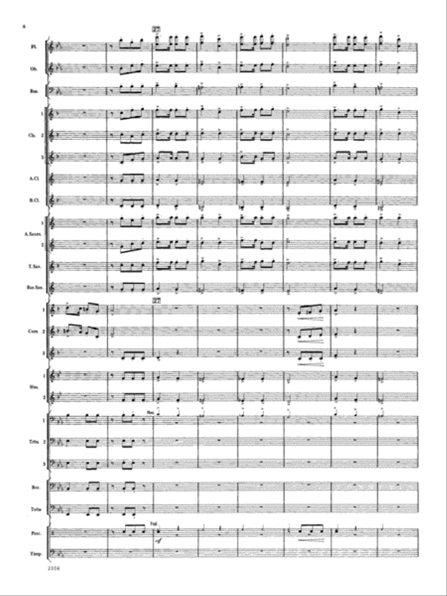 Shenandoah Valley: Score Shenandoah Valley: Score Concert Band scores gallery preview page 6